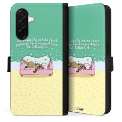 Sideflip mit Lasche schwarz