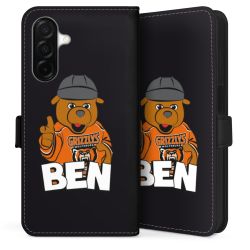 Sideflip mit Lasche schwarz