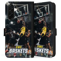 Sideflip mit Lasche schwarz