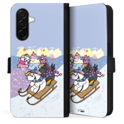 Sideflip mit Lasche schwarz