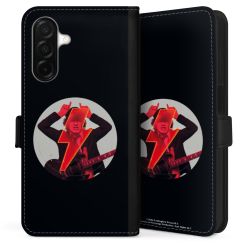 Sideflip mit Lasche schwarz