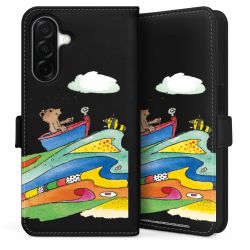 Sideflip with flap black/lateral flap