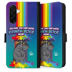 Sideflip mit Lasche schwarz