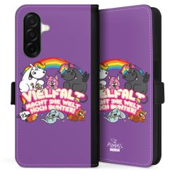 Sideflip mit Lasche schwarz