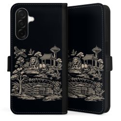 Sideflip mit Lasche schwarz