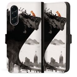 Sideflip with flap black/lateral flap
