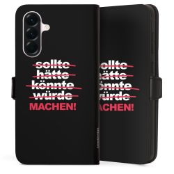 Sideflip mit Lasche schwarz