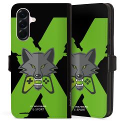 Sideflip mit Lasche schwarz