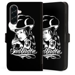 Sideflip mit Lasche schwarz