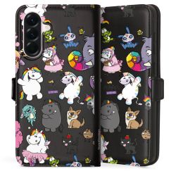 Sideflip mit Lasche schwarz