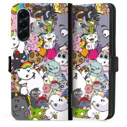 Sideflip mit Lasche schwarz