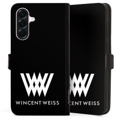 Sideflip mit Lasche schwarz