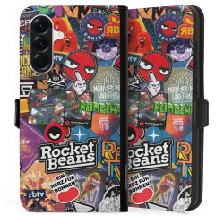 Sideflip mit Lasche schwarz