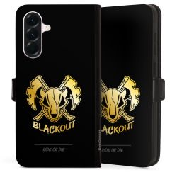 Sideflip mit Lasche schwarz