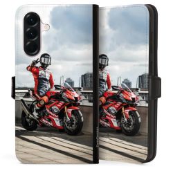 Sideflip mit Lasche schwarz