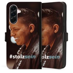 Sideflip mit Lasche schwarz