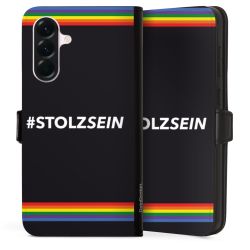 Sideflip mit Lasche schwarz