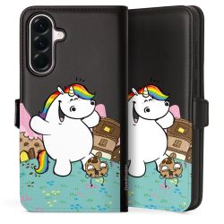 Sideflip mit Lasche schwarz