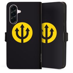 Sideflip with flap black/lateral flap