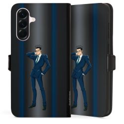 Sideflip mit Lasche schwarz