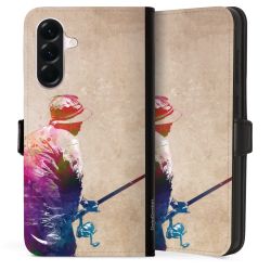 Sideflip with flap black/lateral flap