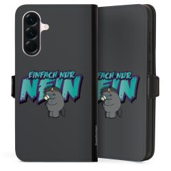 Sideflip mit Lasche schwarz