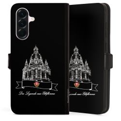 Sideflip mit Lasche schwarz