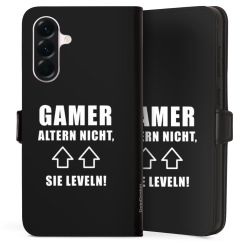 Sideflip mit Lasche schwarz