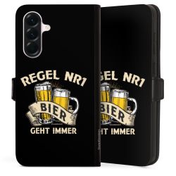 Sideflip mit Lasche schwarz