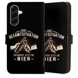 Sideflip mit Lasche schwarz