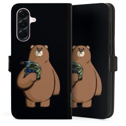 Sideflip mit Lasche schwarz