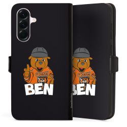 Sideflip mit Lasche schwarz