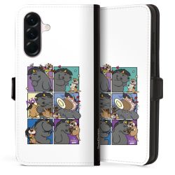 Sideflip mit Lasche schwarz