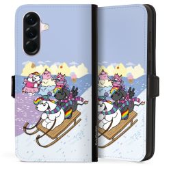 Sideflip mit Lasche schwarz