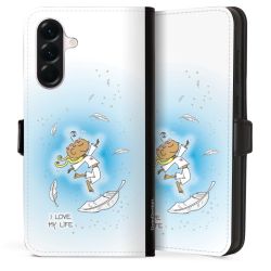 Sideflip mit Lasche schwarz