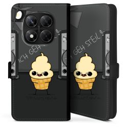 Sideflip mit Lasche schwarz