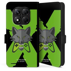 Sideflip mit Lasche schwarz