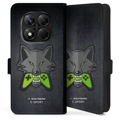 Sideflip mit Lasche schwarz