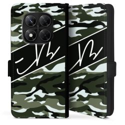 Sideflip mit Lasche schwarz