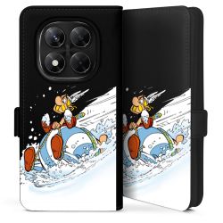 Sideflip mit Lasche schwarz