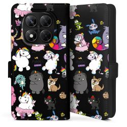 Sideflip mit Lasche schwarz