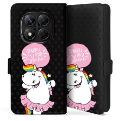 Sideflip mit Lasche schwarz