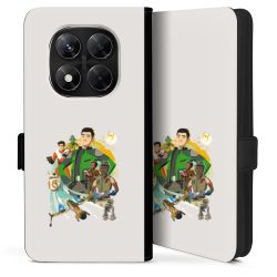 Sideflip mit Lasche schwarz