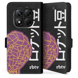 Sideflip mit Lasche schwarz