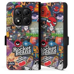 Sideflip mit Lasche schwarz