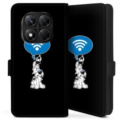 Sideflip mit Lasche schwarz