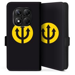 Sideflip with flap black/lateral flap