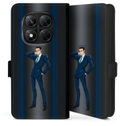 Sideflip mit Lasche schwarz