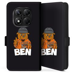 Sideflip mit Lasche schwarz