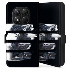 Sideflip with flap black/lateral flap